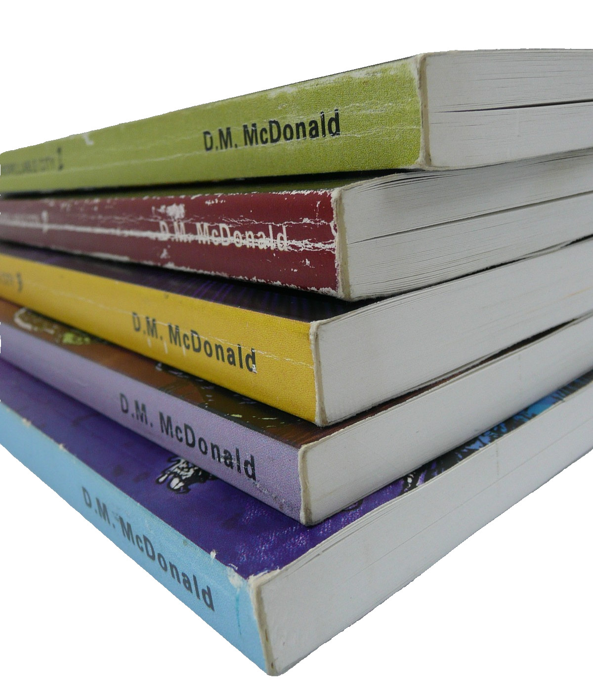 The Undwellable City Book Series Set: 1, 2, 3, 4, 5-Fantasy TPBs- D.M. McDonald