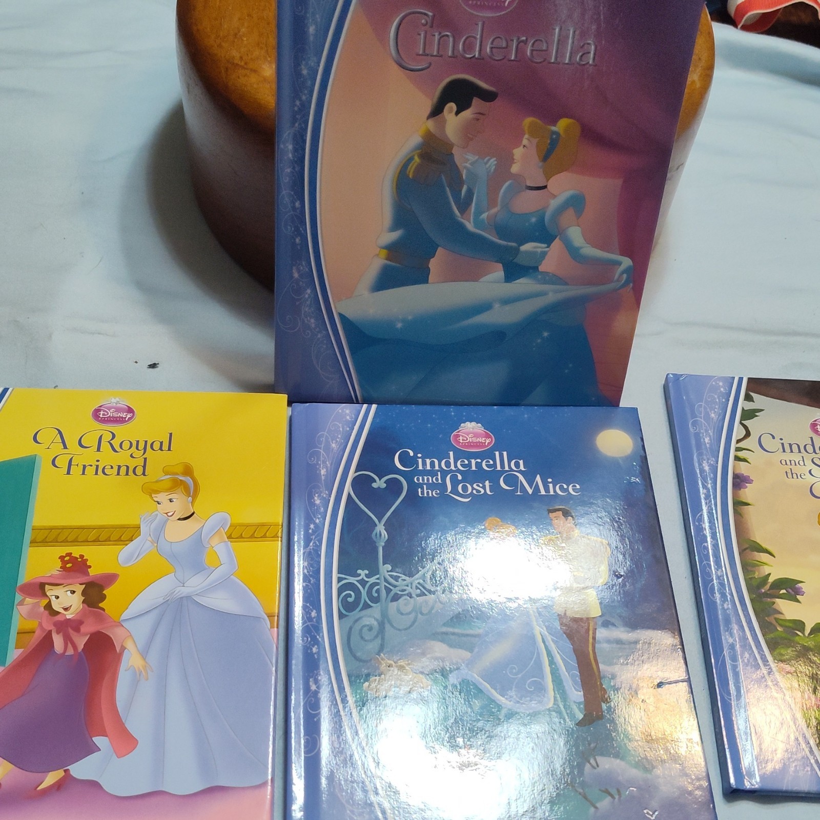 Disney Press Cinderella Hardcover Picture Books Lot of 4 Illustrated Ages 4-8
