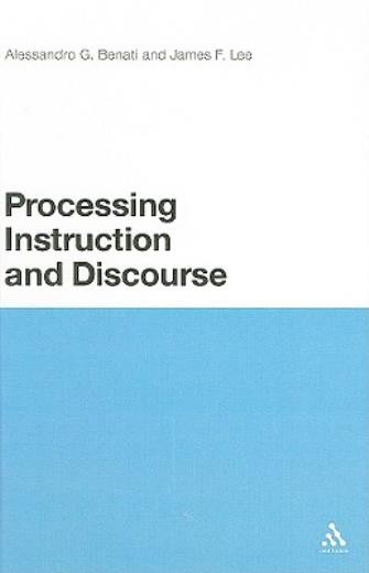 Processing Instruction And Discourse