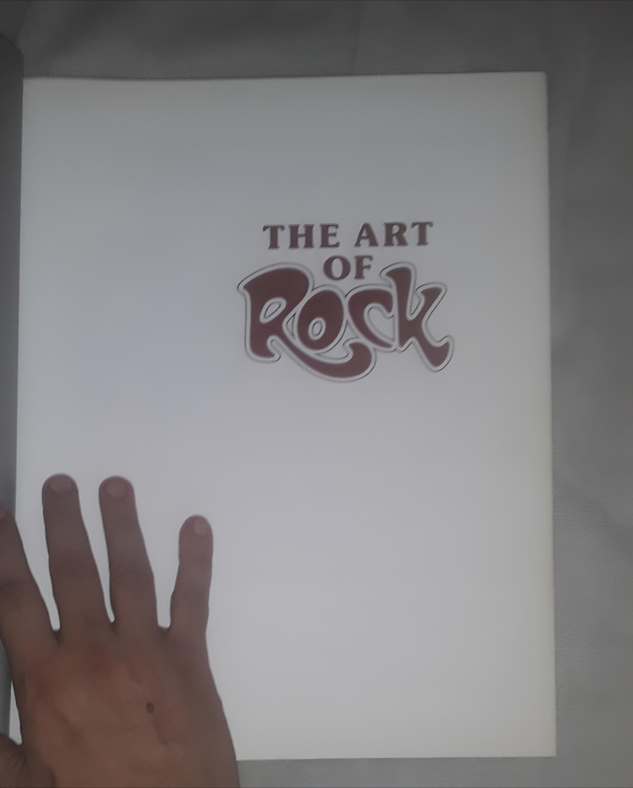 The Art of Rock 1st edition Large Hardcover Book of posters flyers and tickets