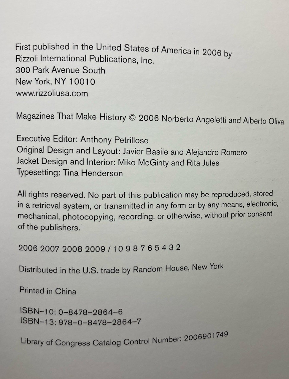 “IN VOGUE : The Illustrated History of…” Norberto Angeletti & Alberto Olivia HC