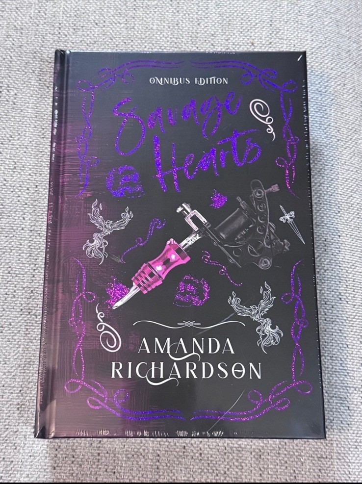Amanda Richardson Savage Hearts Omnibus Hardback After Dark Special Edition New