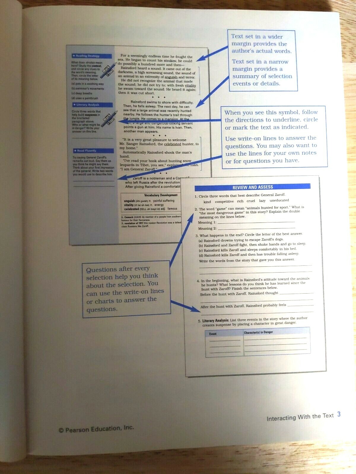 Prentice Hall Literature Gold 9th Grade 9 Workbook Homeschool English Reader LN