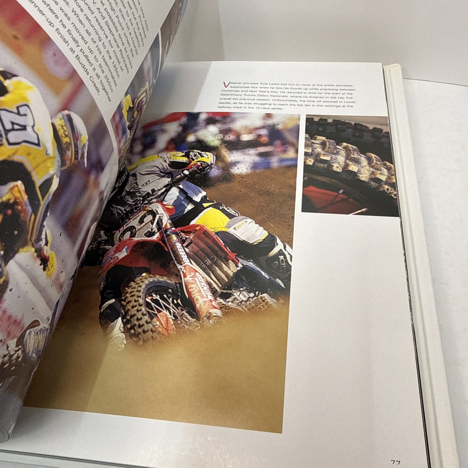 American Motocross Illustrated Simon Cudby Hardcover Fox Racing + Volume 2