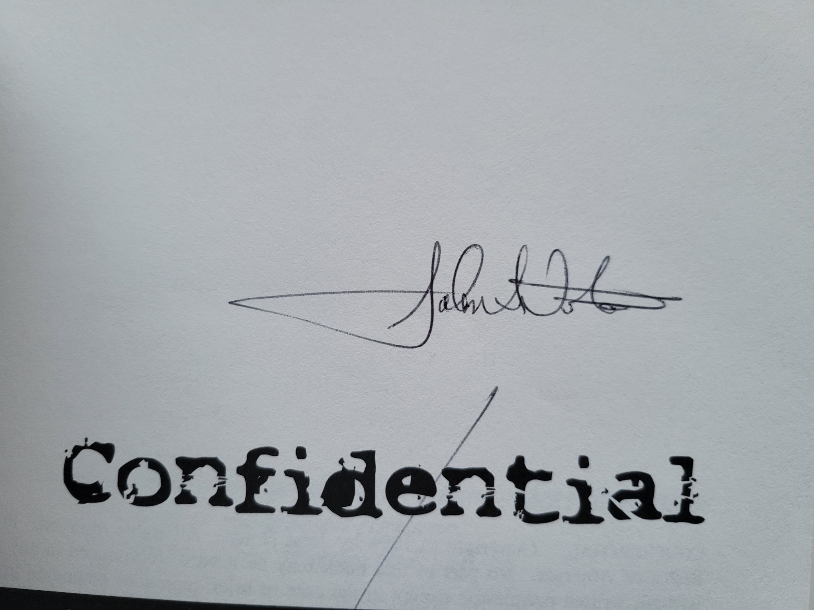 SIGNED CONFIDENTIAL JOHN NOLAN BUSINESS SECRETS GETTING THEIRS KEEPING YOURS 1ST