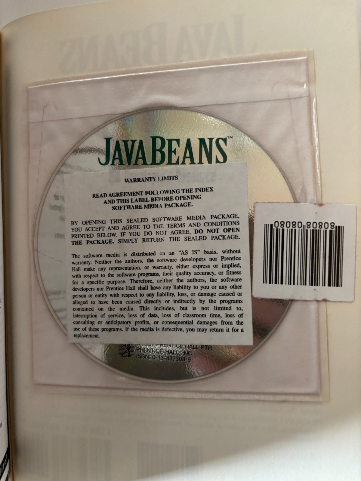 Java Beans Developer’s Resource (Prentice Hall Ptr Developer’s Resource Series)