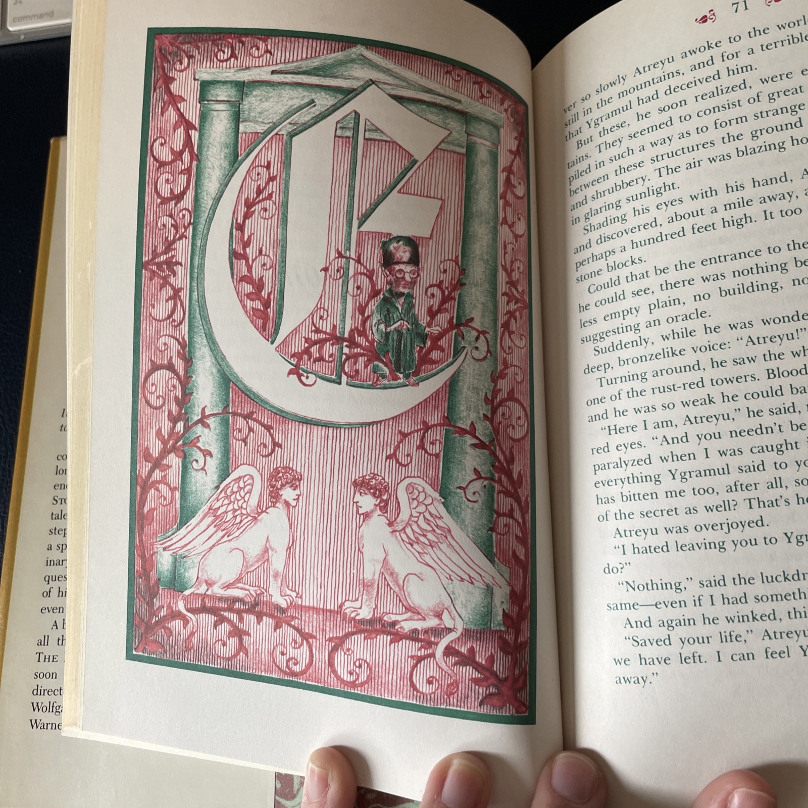 The Neverending Story Michael Ende 1983 HC 1st Illustrated Worn DJ Clean Interio