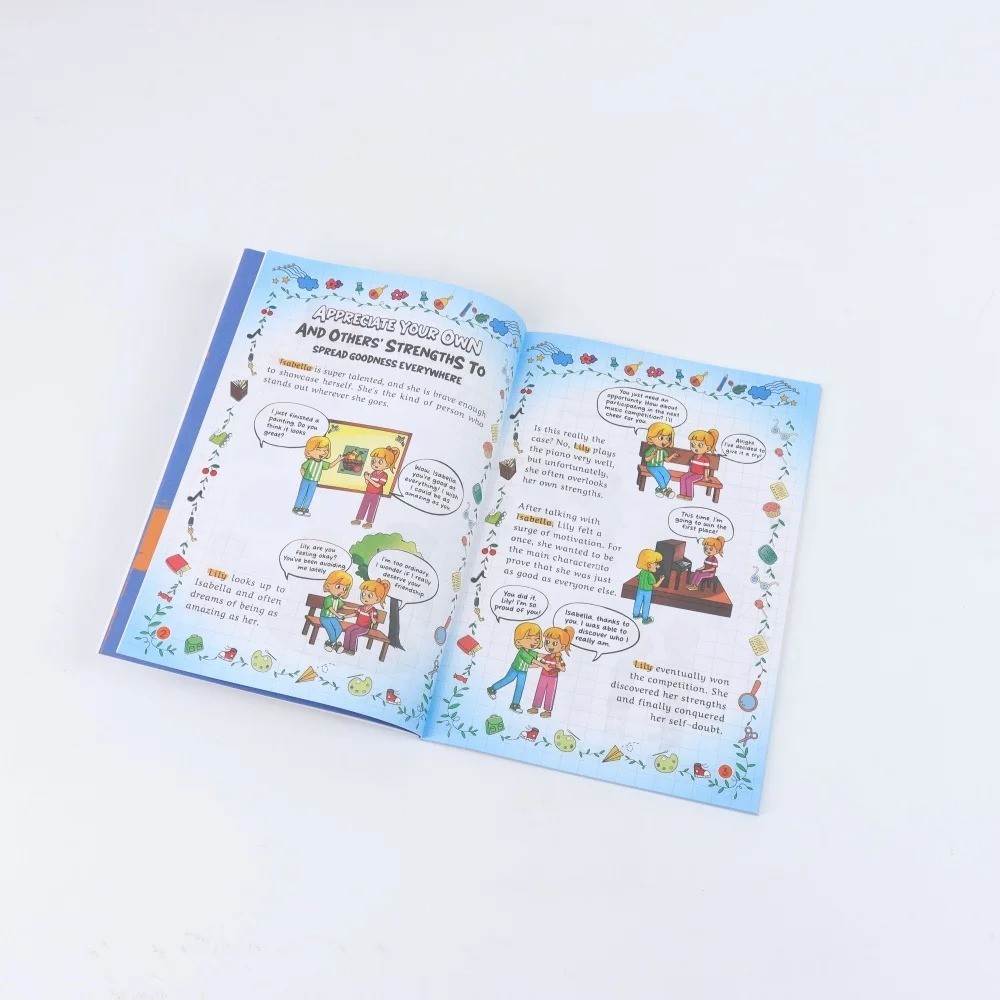 LEADER SHIP ENLIGHTENMENT Comic Book Kids Communication Leadership English