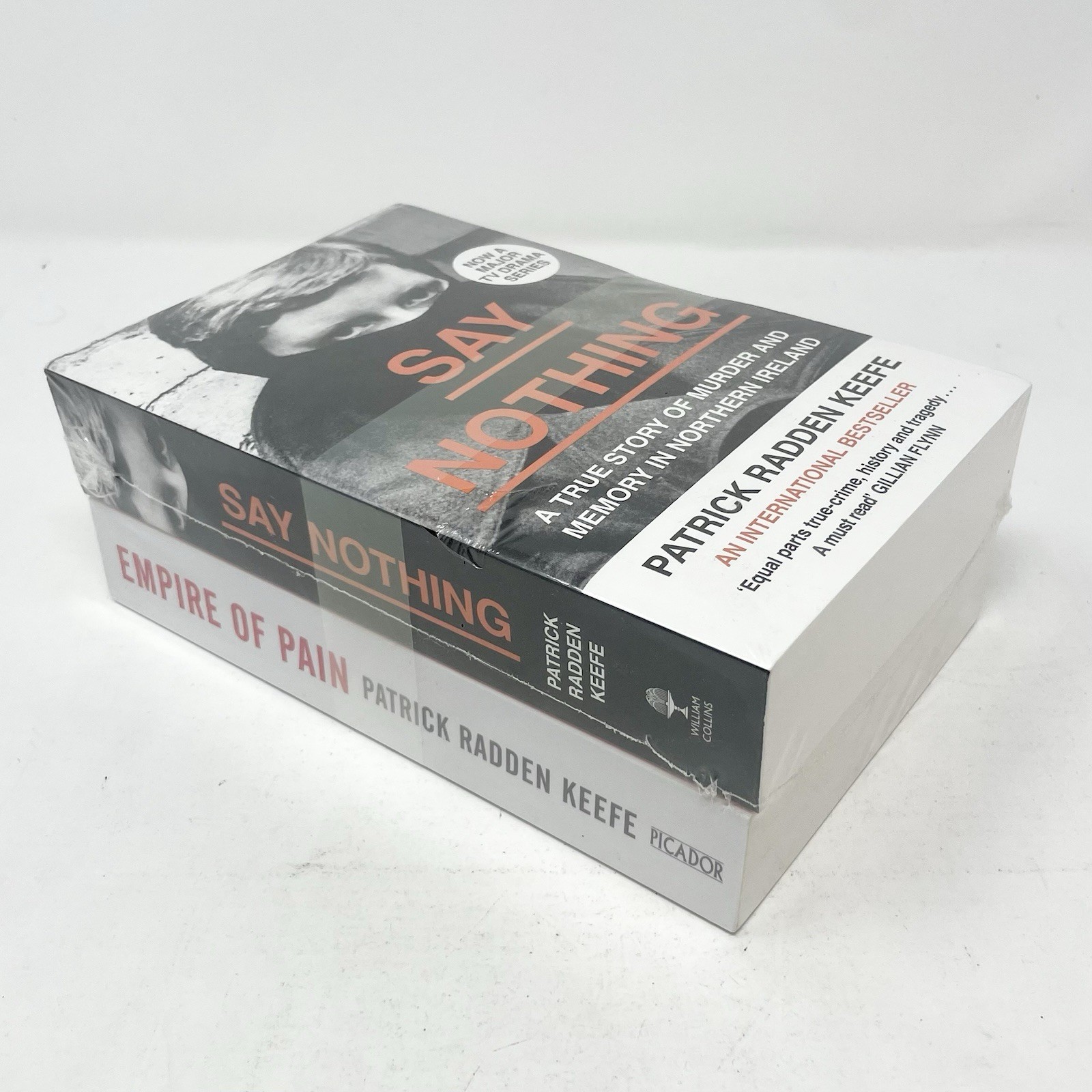 PATRICK RADDEN KEEFE 2 BOOKS COLLECTION SET (SAY NOTHING/EMPIRE OF PAIN) SEALED