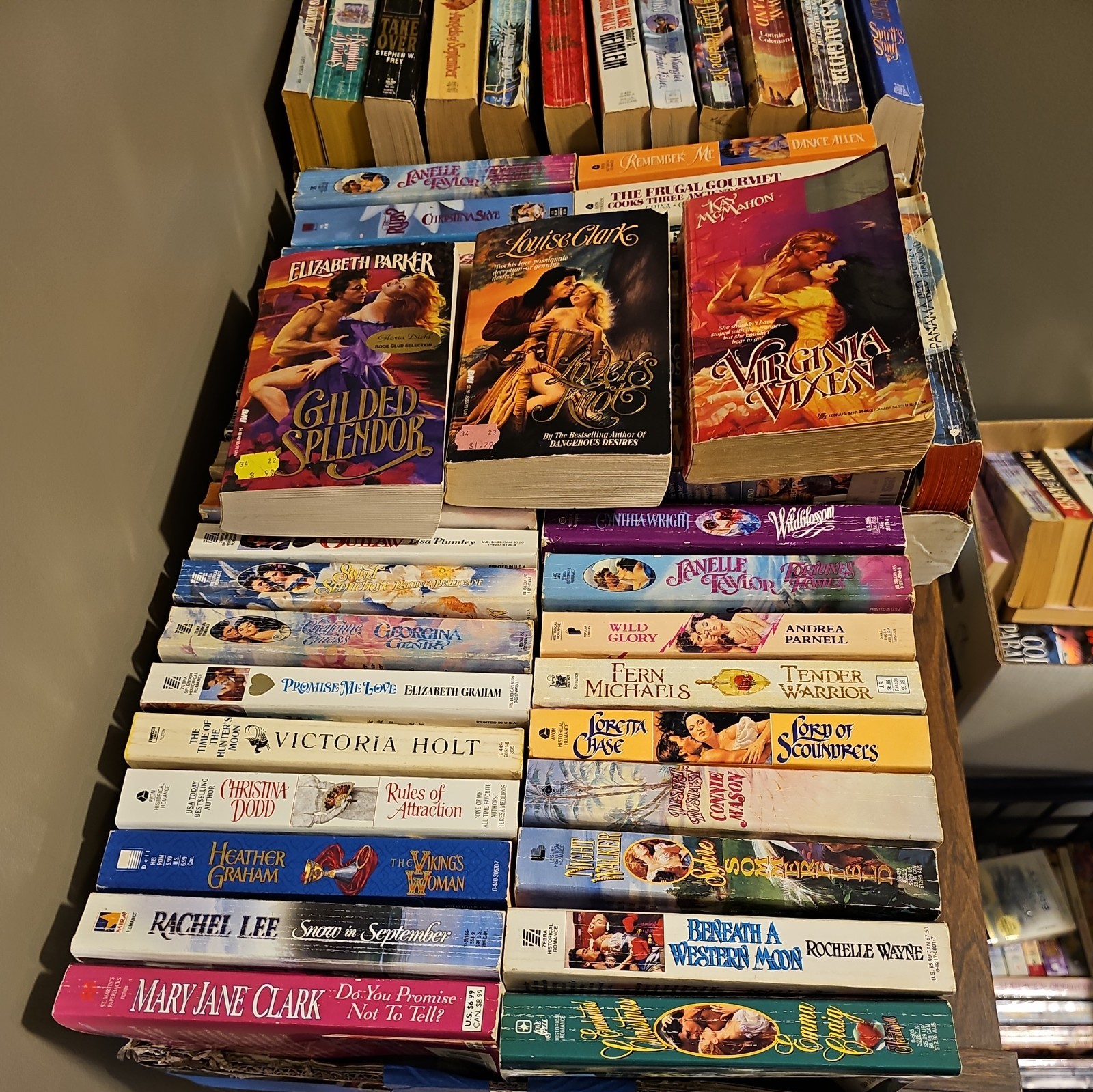 Lot 10 Historical Romance PB Book Random Mix Assorted Authors