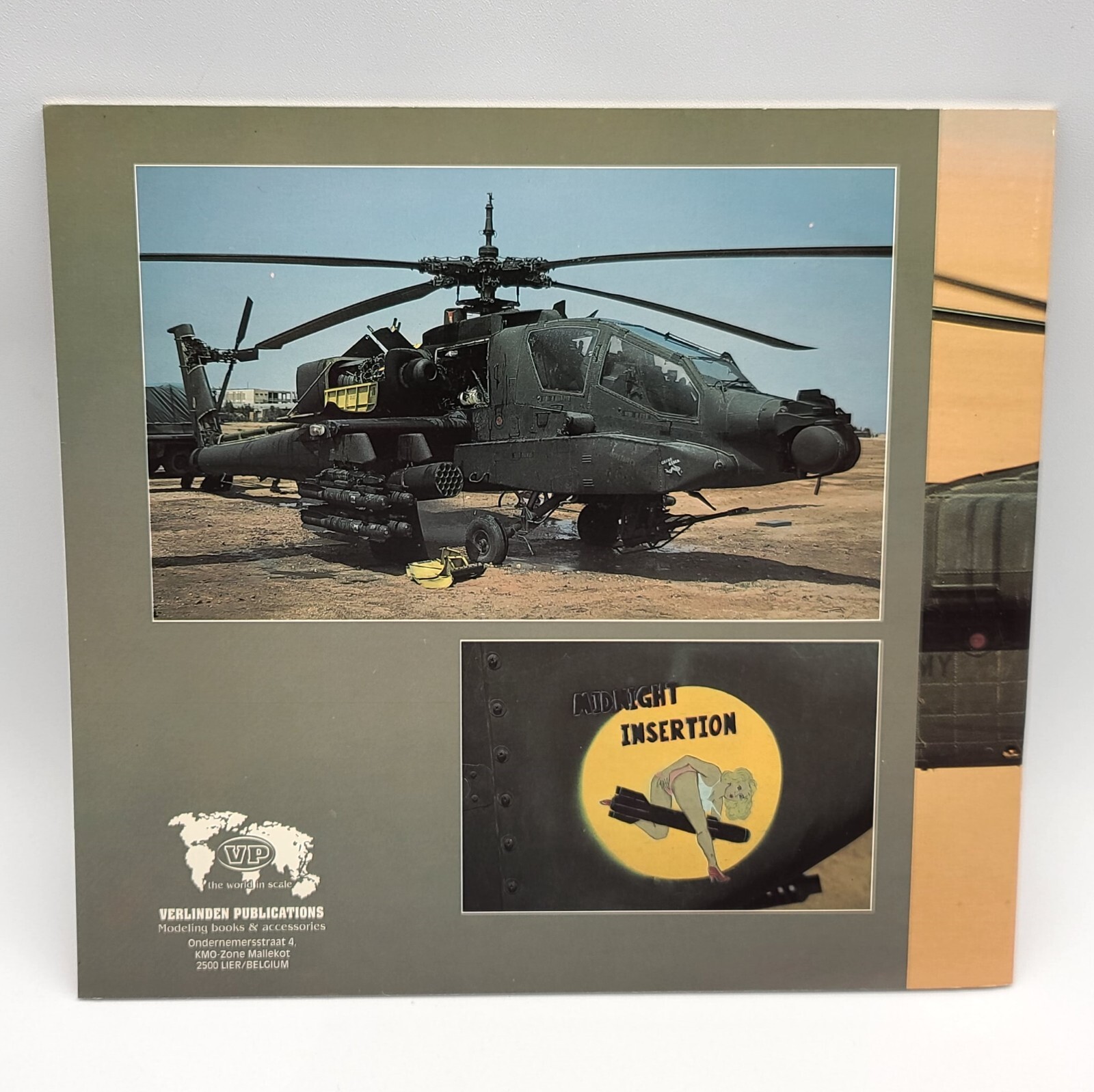 ⭐️ Lock On No 13 AH-64A Apache Attack Helicopter – Verlinden Publications 670