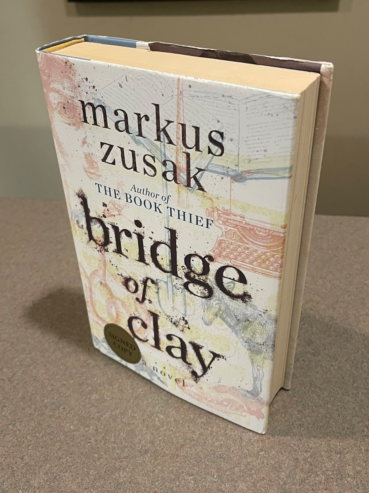The Book Thief & Bridge of Clay *SIGNED* by Markus Zusak (Hardcover Editions)