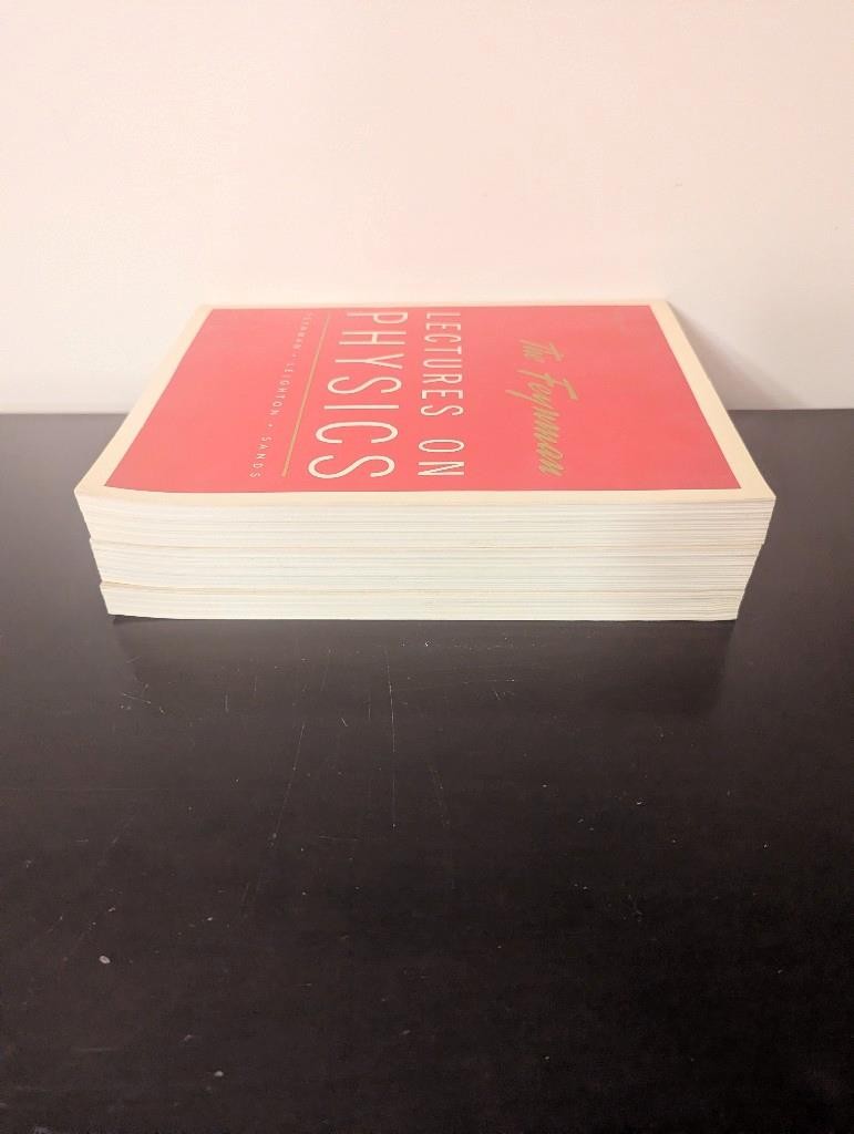 1966 The Feynman Lectures on Physics complete set slipcase Addison Wesley