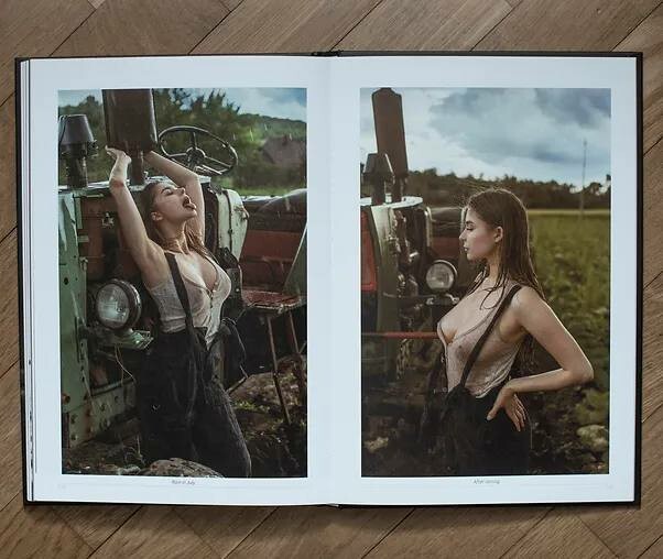 Sensual Erotica. 100 Best Photos by David Dubnitskiy, signed by the author