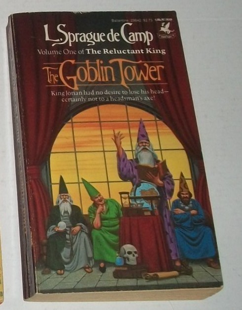 L Sprague De Camp Bronze God of Rhodes Genus Homo Goblin Tower 1st PB lot 3 VGGD