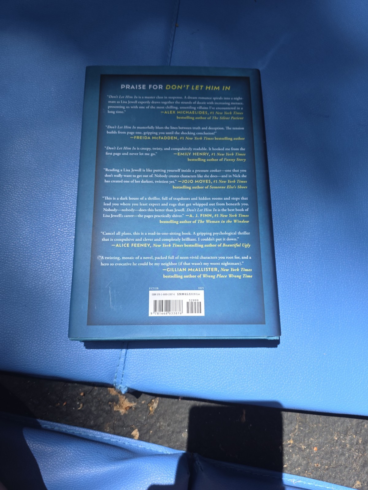 Don’t Let Him In : A Novel by Lisa Jewell (2025, Hardcover) 1st Edition NEW