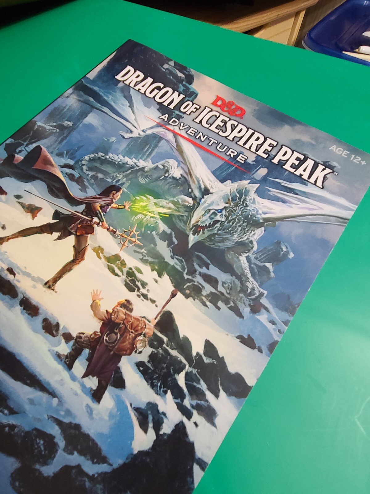 Dungeons Dragons Dragon of Icespire Peak Adventure + D&D Ultra Pro Folio Folder