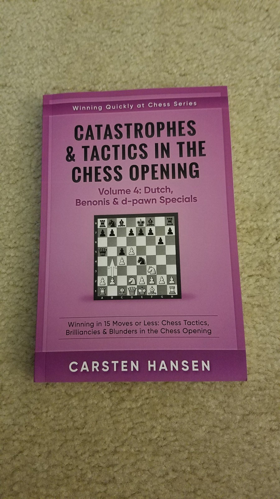 Catastrophes & Tactics in the Chess Opening – Vol 1-10 by C. Hansen (SIGNED)