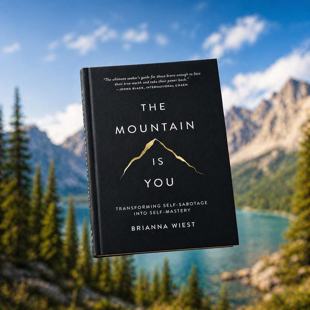 The Mountain Is You by Brianna Wiest Motivational Self Help Book English