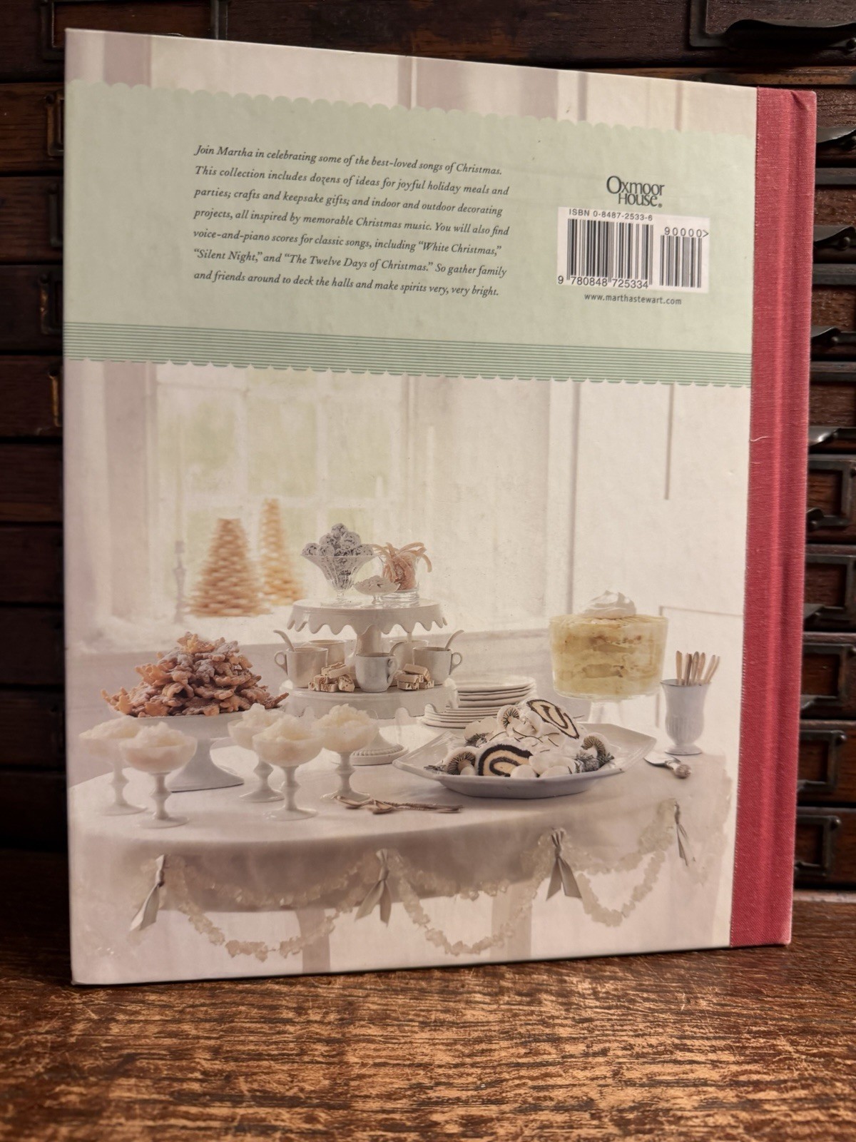 Lot 8 Martha Stewart Books: Entertaining First Ed; Pies Hors D’oeuvres Christmas