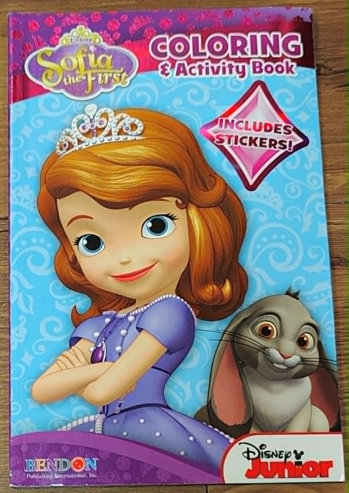 Sofia the First Coloring & Activity Book 8″x5″ 2013 Stickers