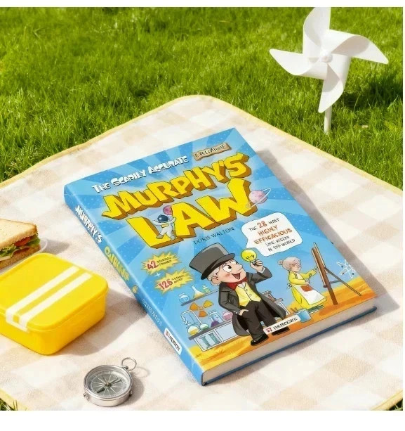 Murphy’s Law Learning Book for Kids 8-12 with 128 Pages Paperback Free Shipping