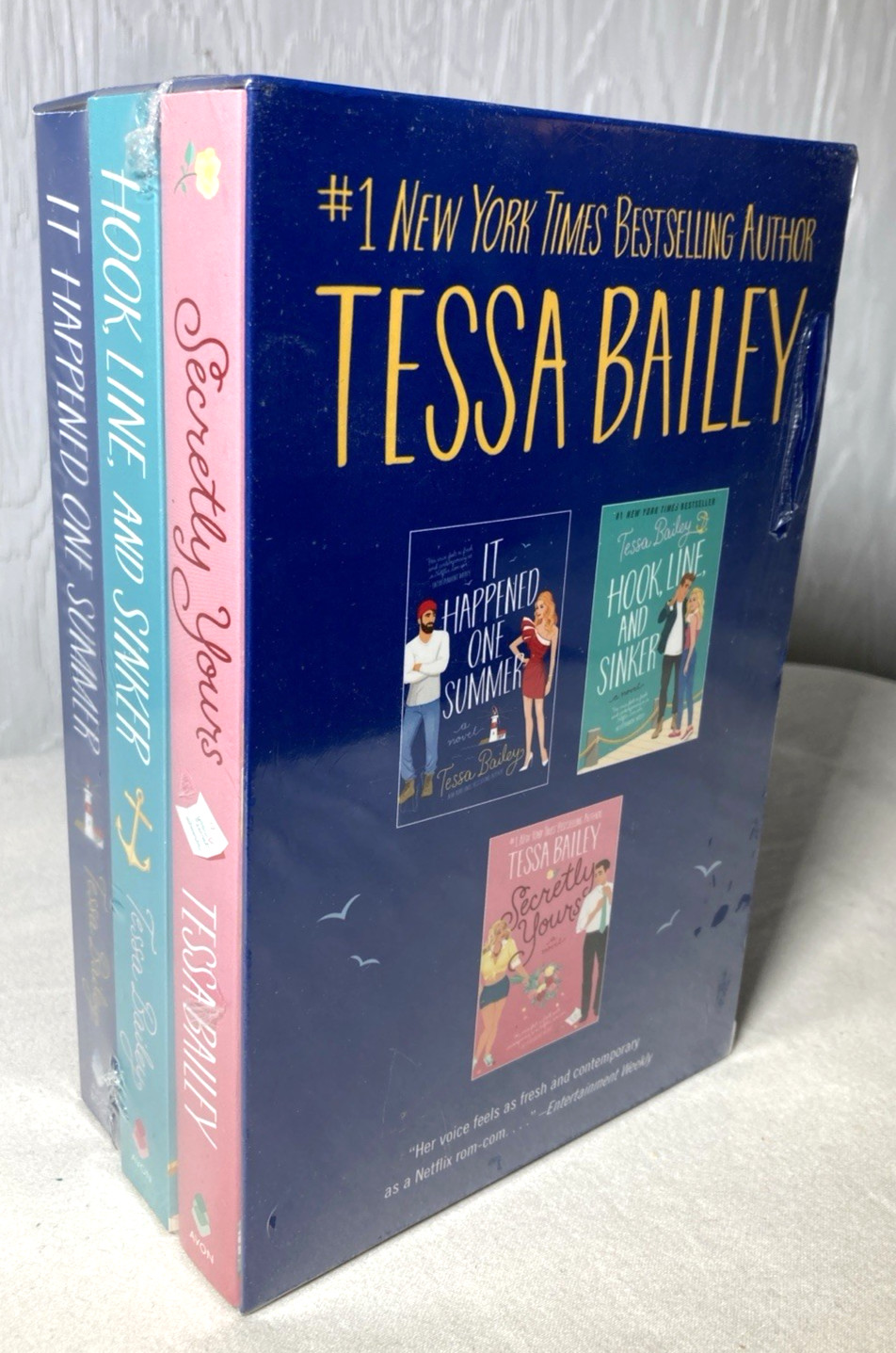 Tessa Bailey 3-Book Box Set—BRAND NEW SEALED