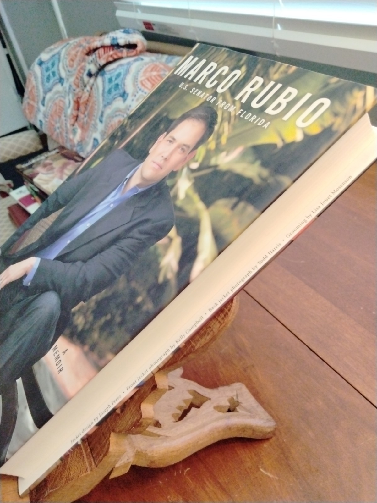 An American Son by Marco Rubio Hardcover Memoir Penguin 2012 1st Edition BJ