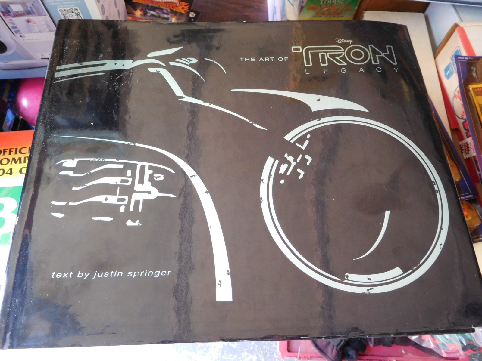 DISNEY The Art of Tron : Legacy by Justin Springer Hardcover Cheap Shipping