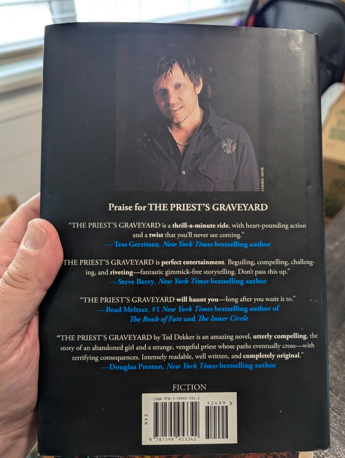 THE PRIEST’S GRAVEYARD by Ted Dekker 2011 Hardcover First Edition 1st Printing