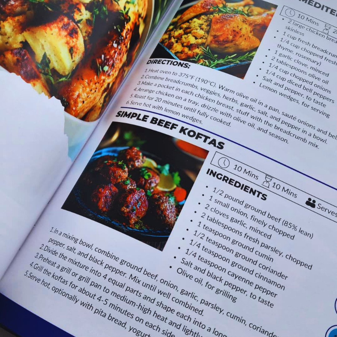 Mediterranean Diet Cookbook 2025 Edition | Full Color Сookbook | Hardcover