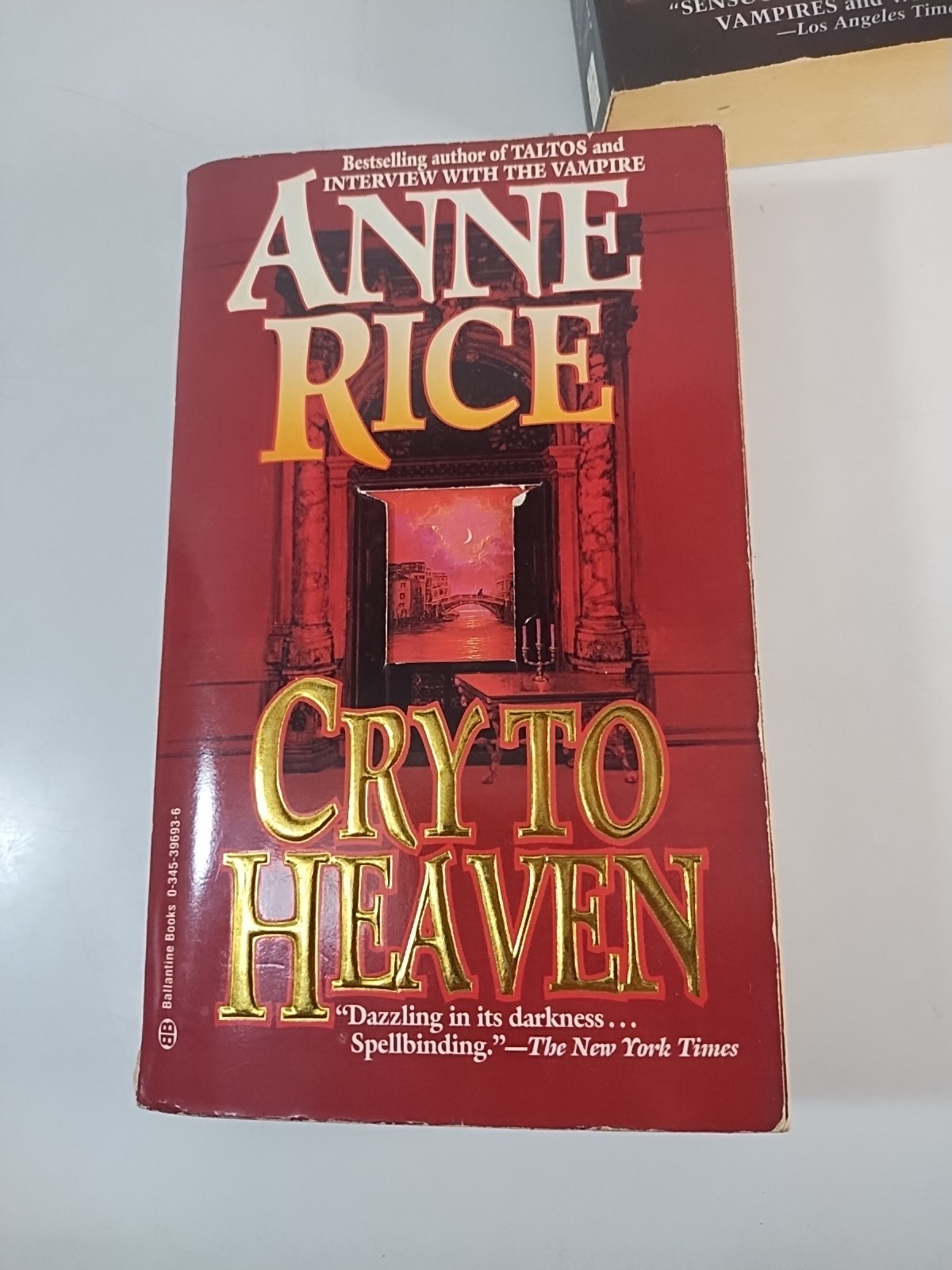 Lot Of 7 Anne Rice Vintage Paperback Books ~ Witches Vampires Gothic Horror