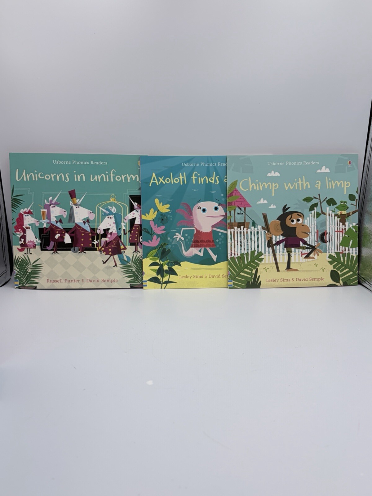Usborne My First Phonics Reading Library Box Set Illustrated Books Ages 4-8