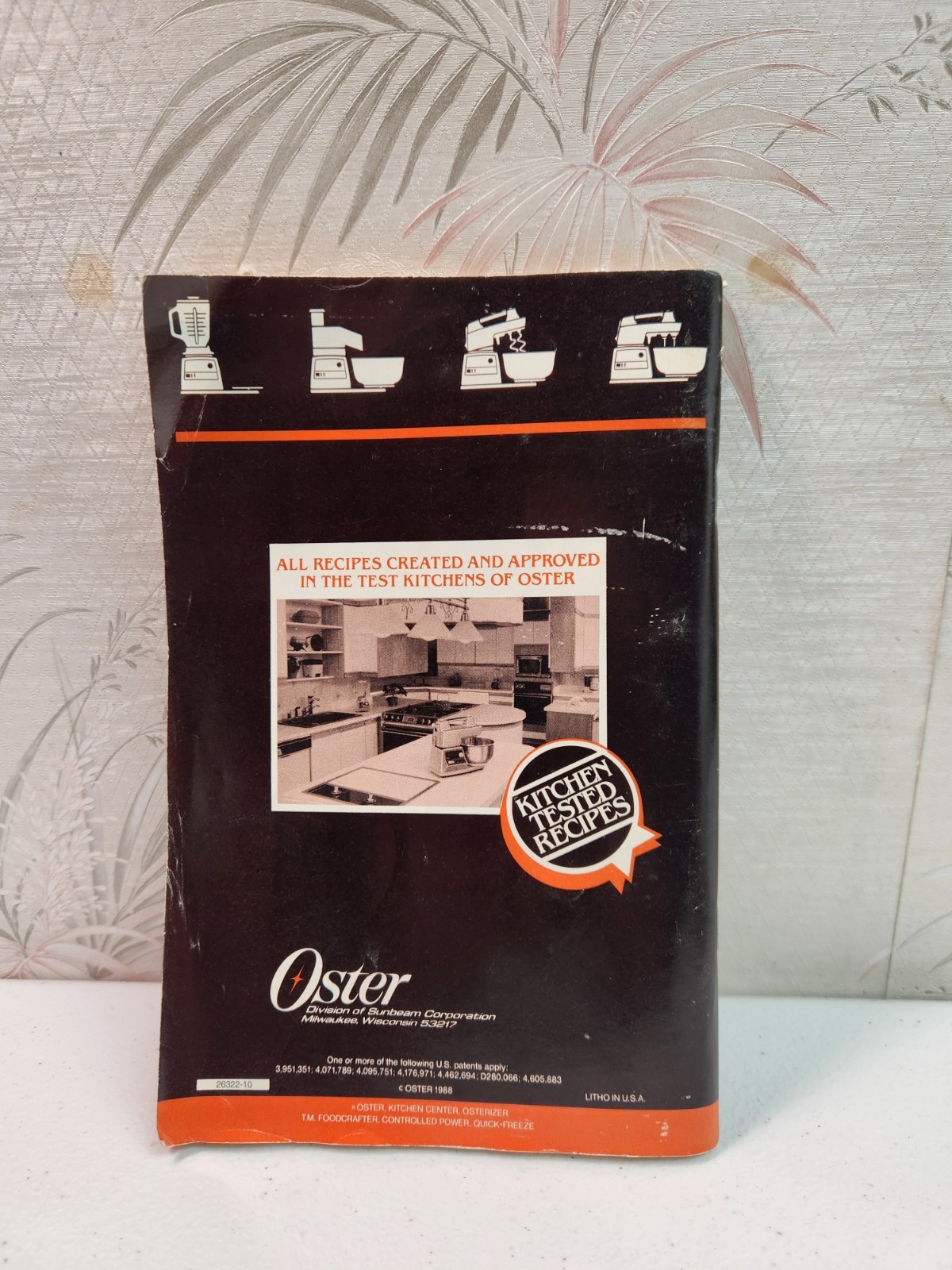 Vintage Oster Kitchen Center Recipes Instructions Booklet. 110 Pages . 1988