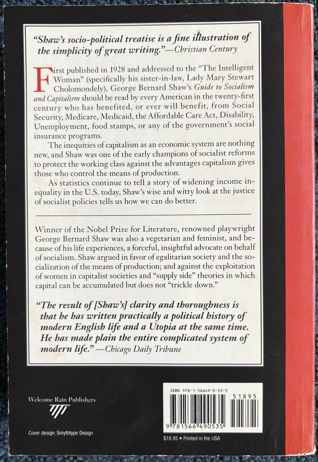 George Bernard Shaw The Intelligent Woman’s Guide to Socialism & Capitalism tpb