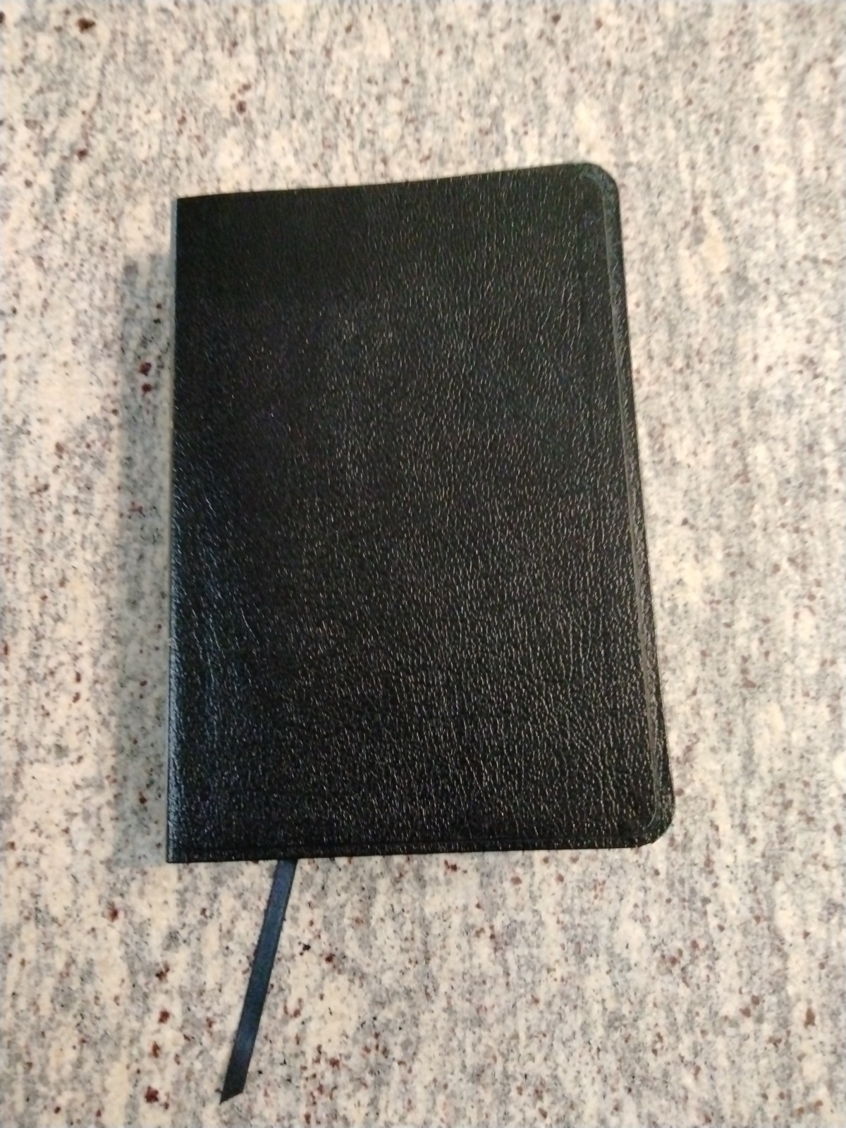 Black/Bonded Leather Bible Premium NRSV New Revised Standard Version Gilded edge