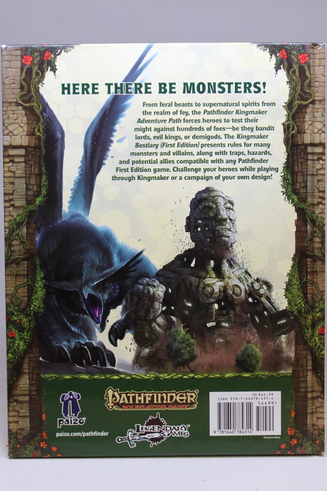 Pathfinder Kingmaker Bestiary (First Edition) (P1) by Russ Brown, Jeff Lee,…