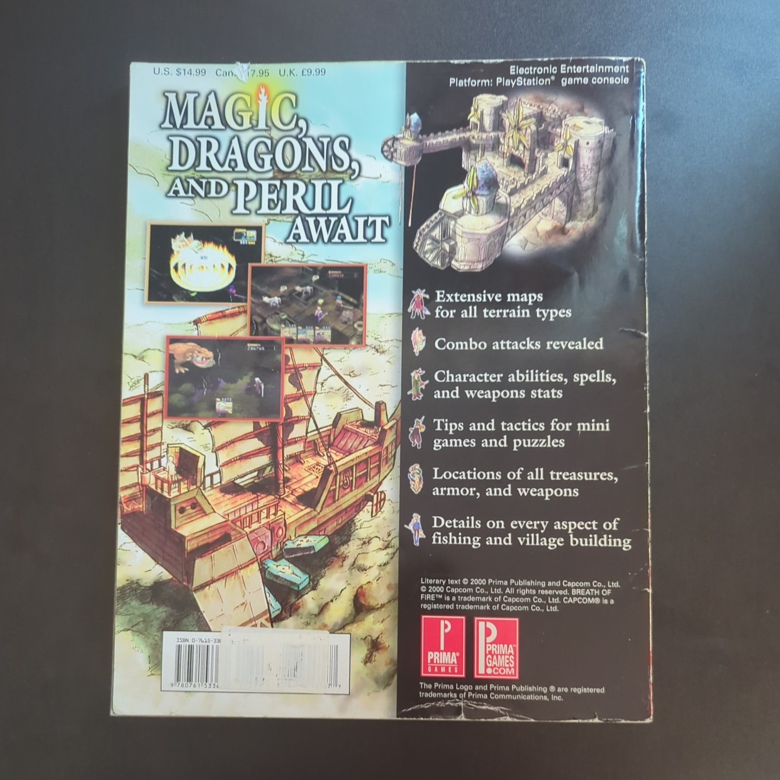 Breath of Fire IV : Prima’s Official Strategy Guide by Jason Young