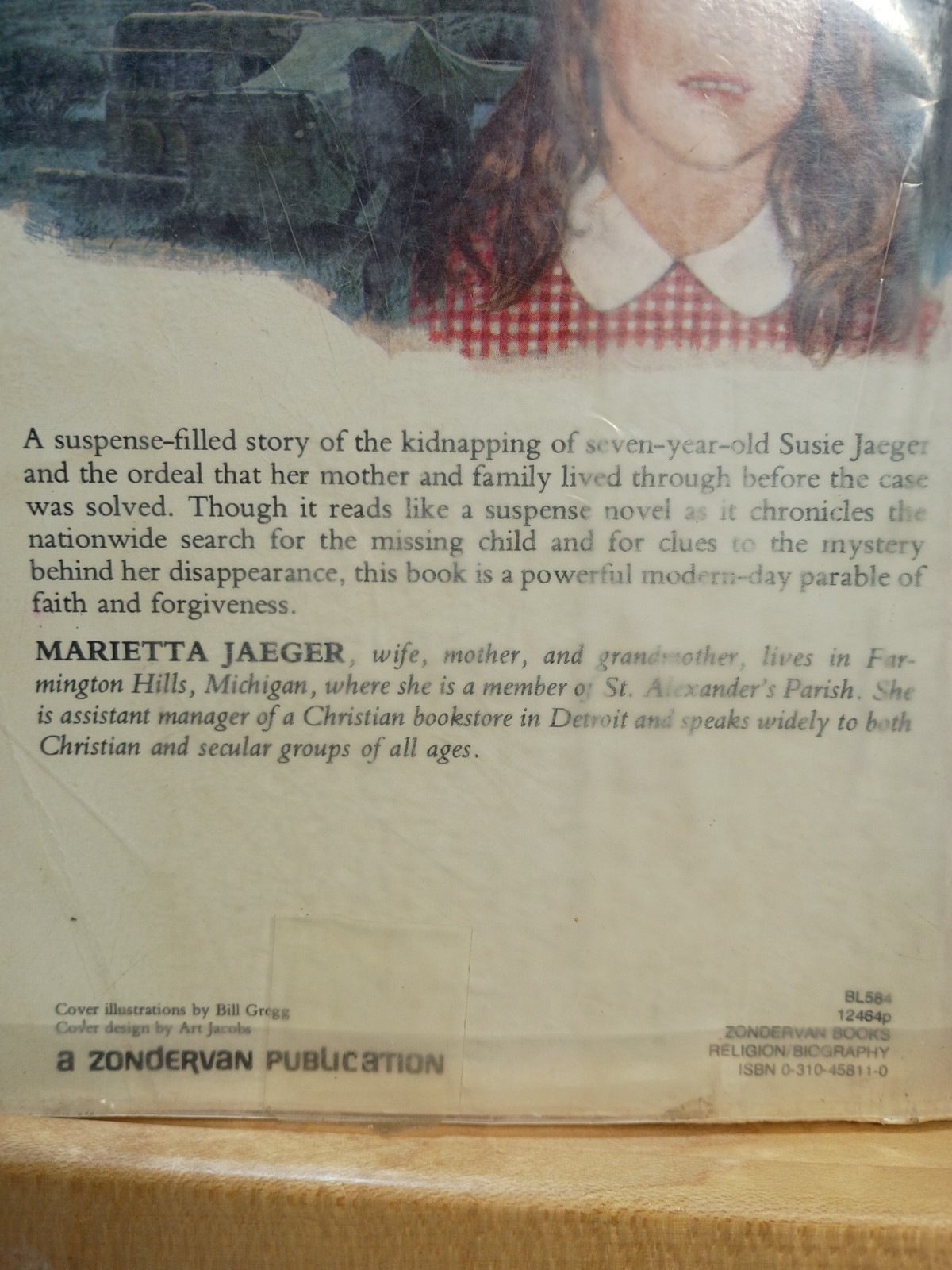 The Lost Child A True Story Marietta Jaeger Pb 1983 Ex Library
