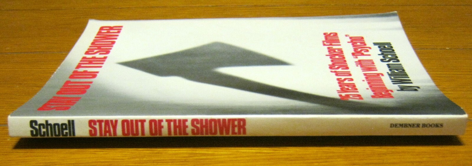 Stay Out of The Shower 25 Years of Shocker Films 1985 184 pages