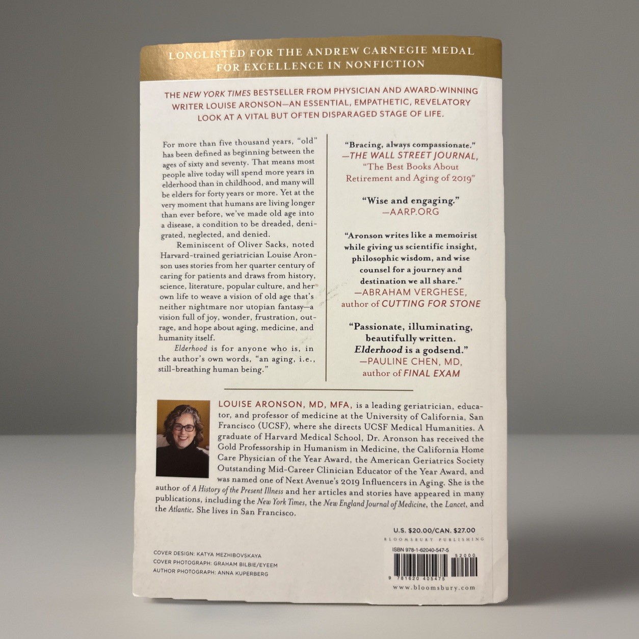 Elderhood: Redefining Aging, Transforming Medicine, Reimagining Life by Aronson