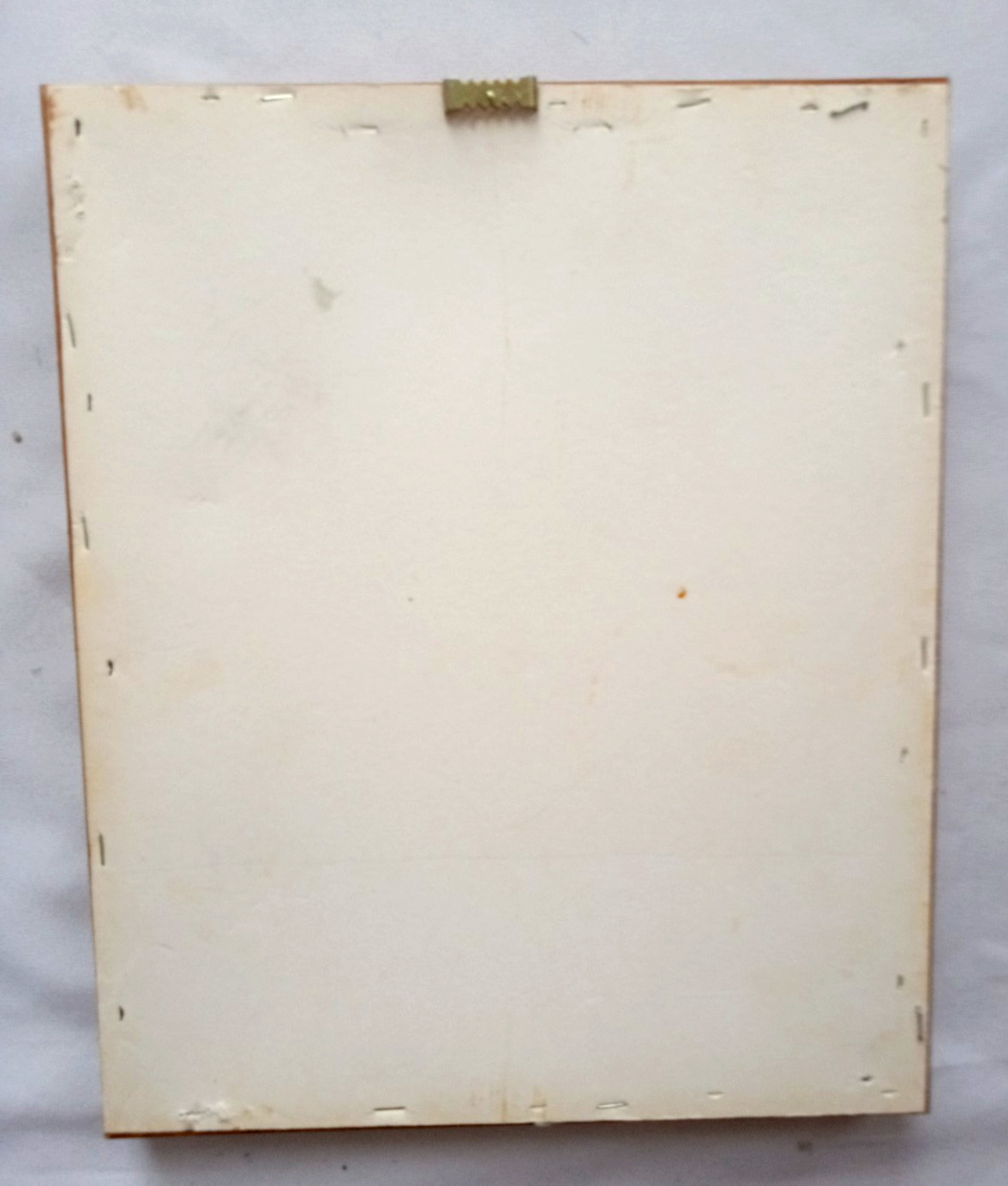 VTG Wood Framed Art watercolor Print Pottery Jug 11″x9″x1.15″