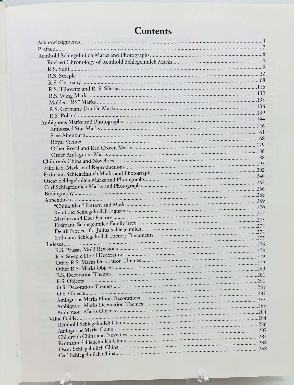 The Collectors Encyclopedia of R.S. Prussia Hardcover 4th Series 288 pages