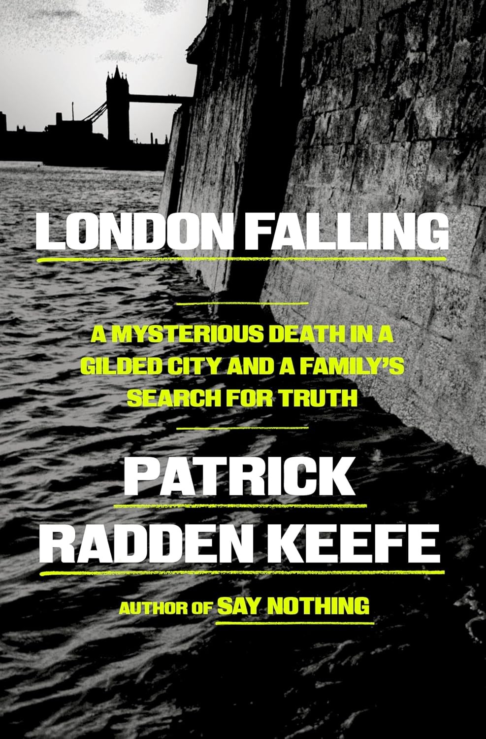 London Falling: A Mysterious Death in a Gilded City and a Family’s Sea Hardcover