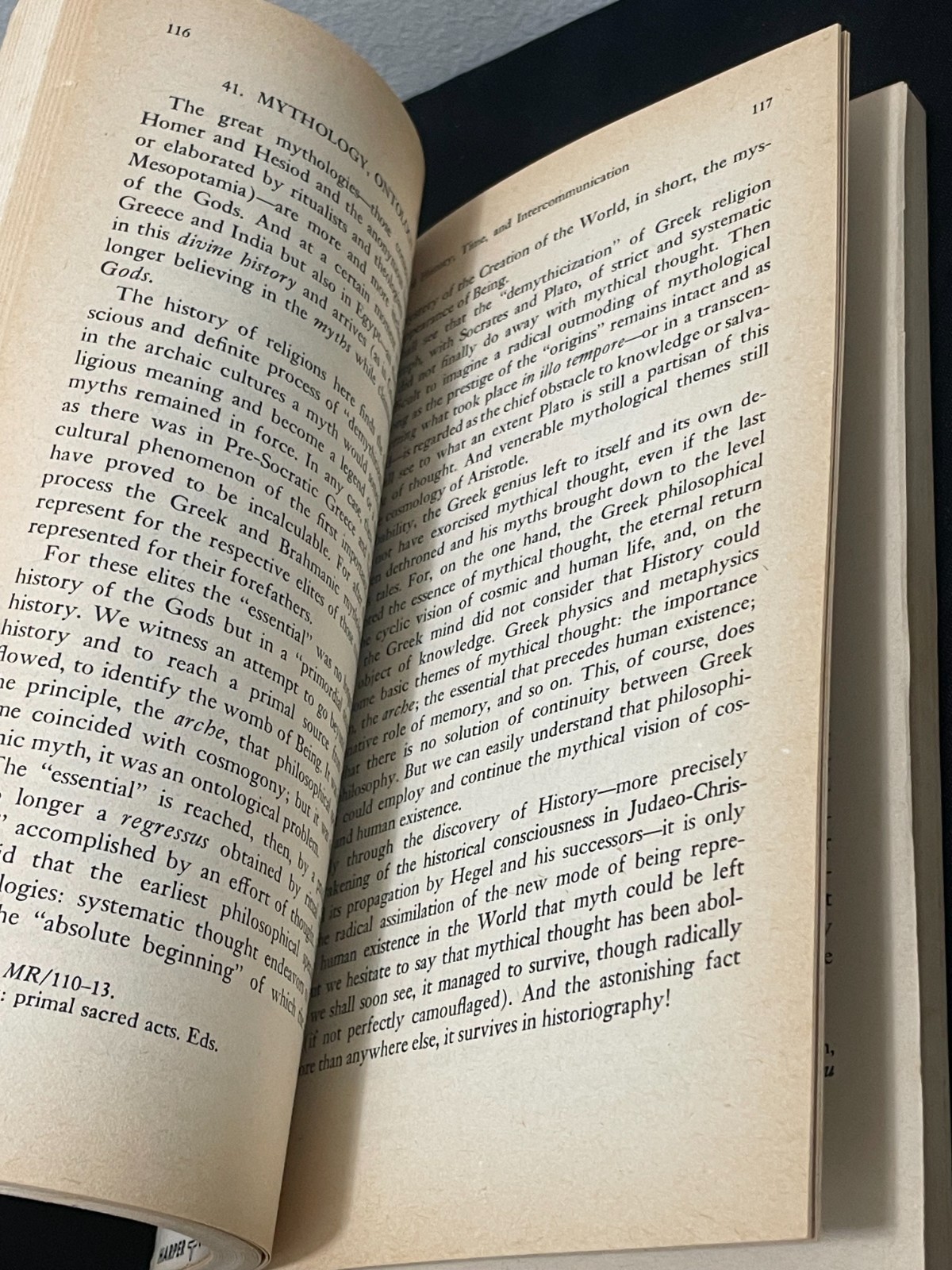 Myths Rites Symbols Mircea Eliade Reader Vol 1 1976 Harper Colophon PB Anthropol