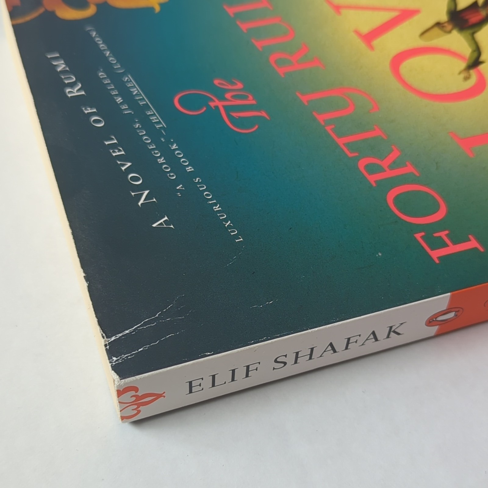 The Forty Rules of Love: A Novel of Rumi by Elif Shafak – PB – GOOD