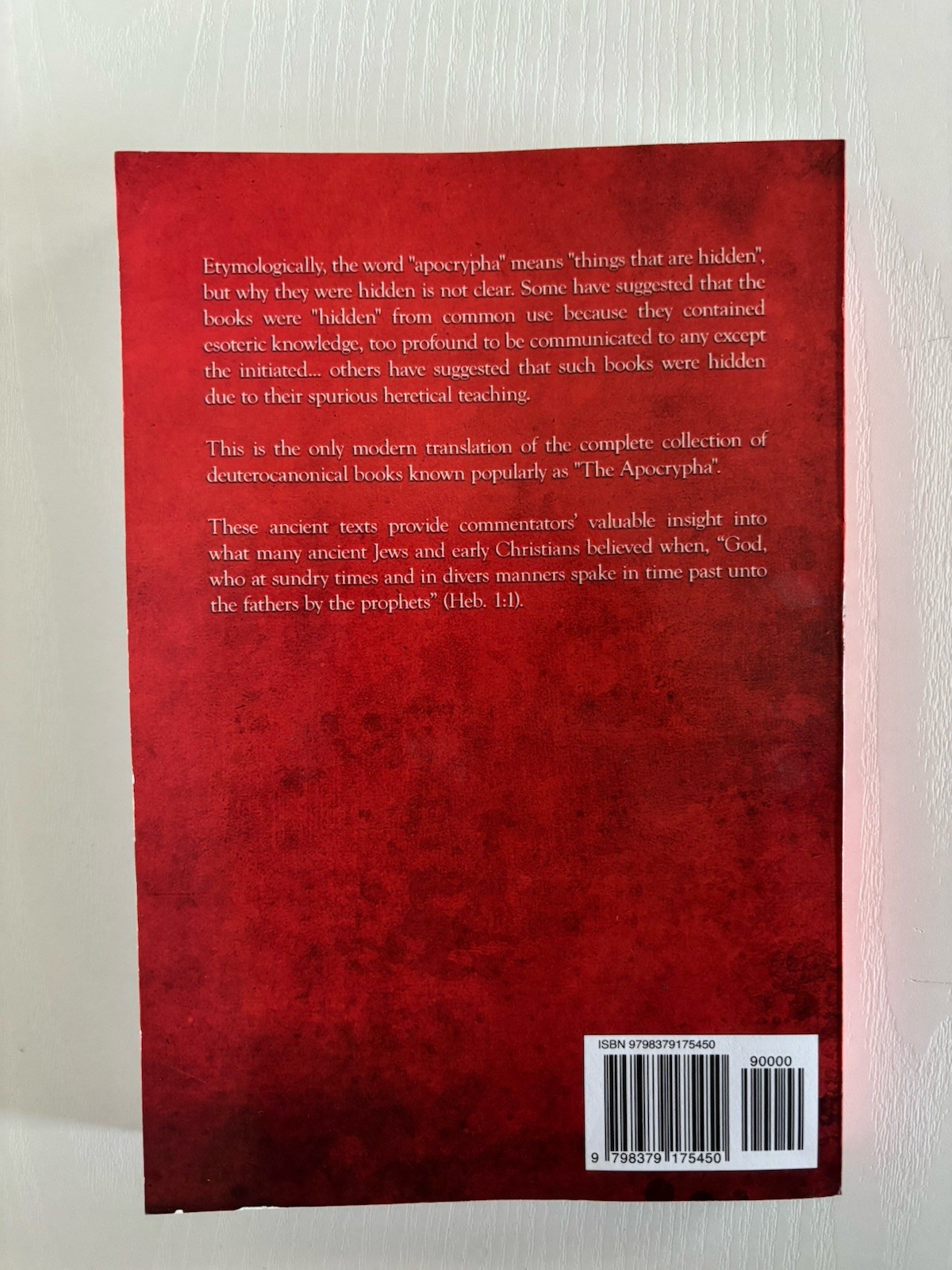 The Complete Apocrypha All 50 Lost Books Of The Bible by Christopher Richardson