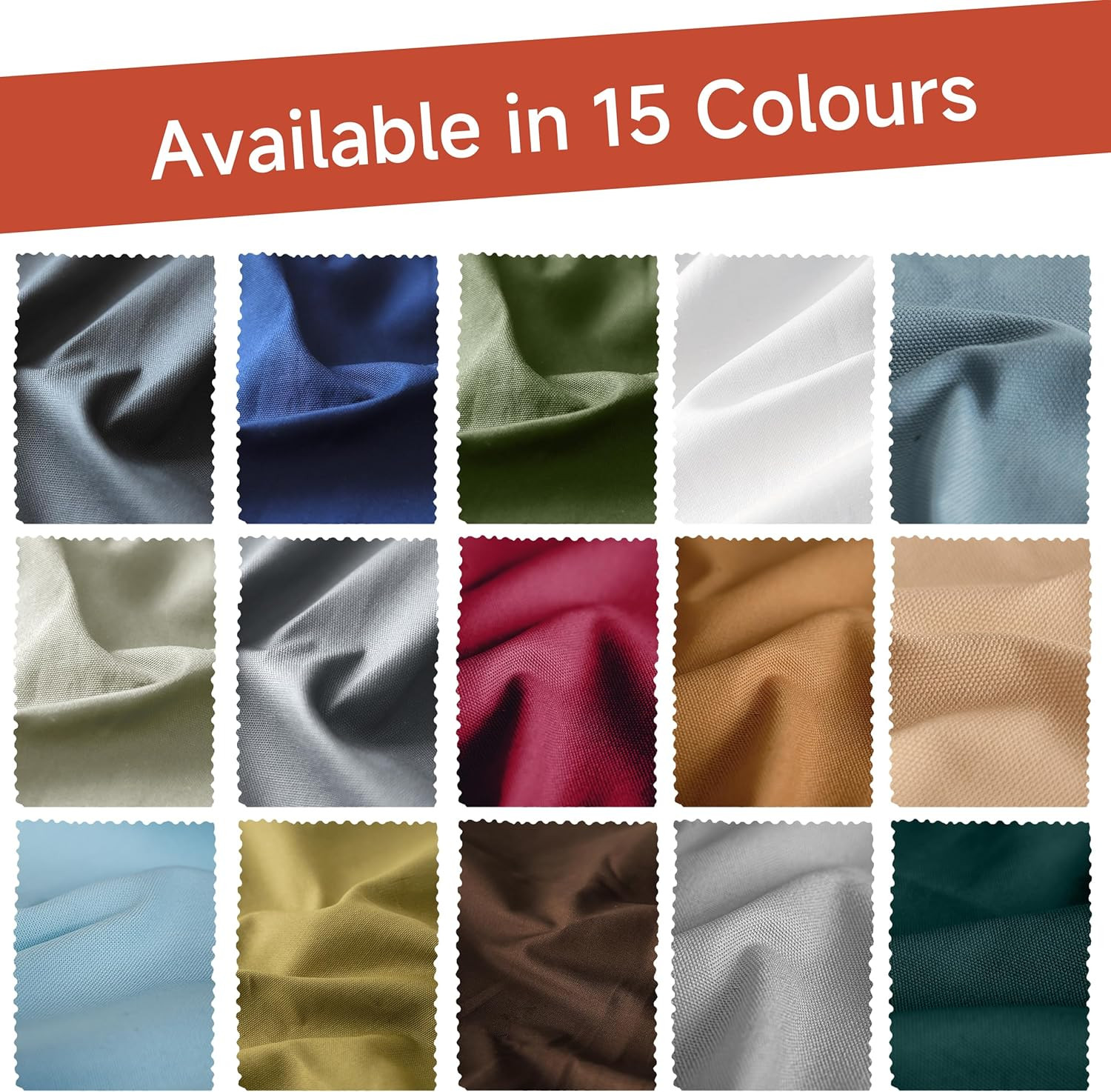 100% Cotton Canvas Fabric 10Oz. 59 Inch by the Yard, Nature Duck Fabric Textile