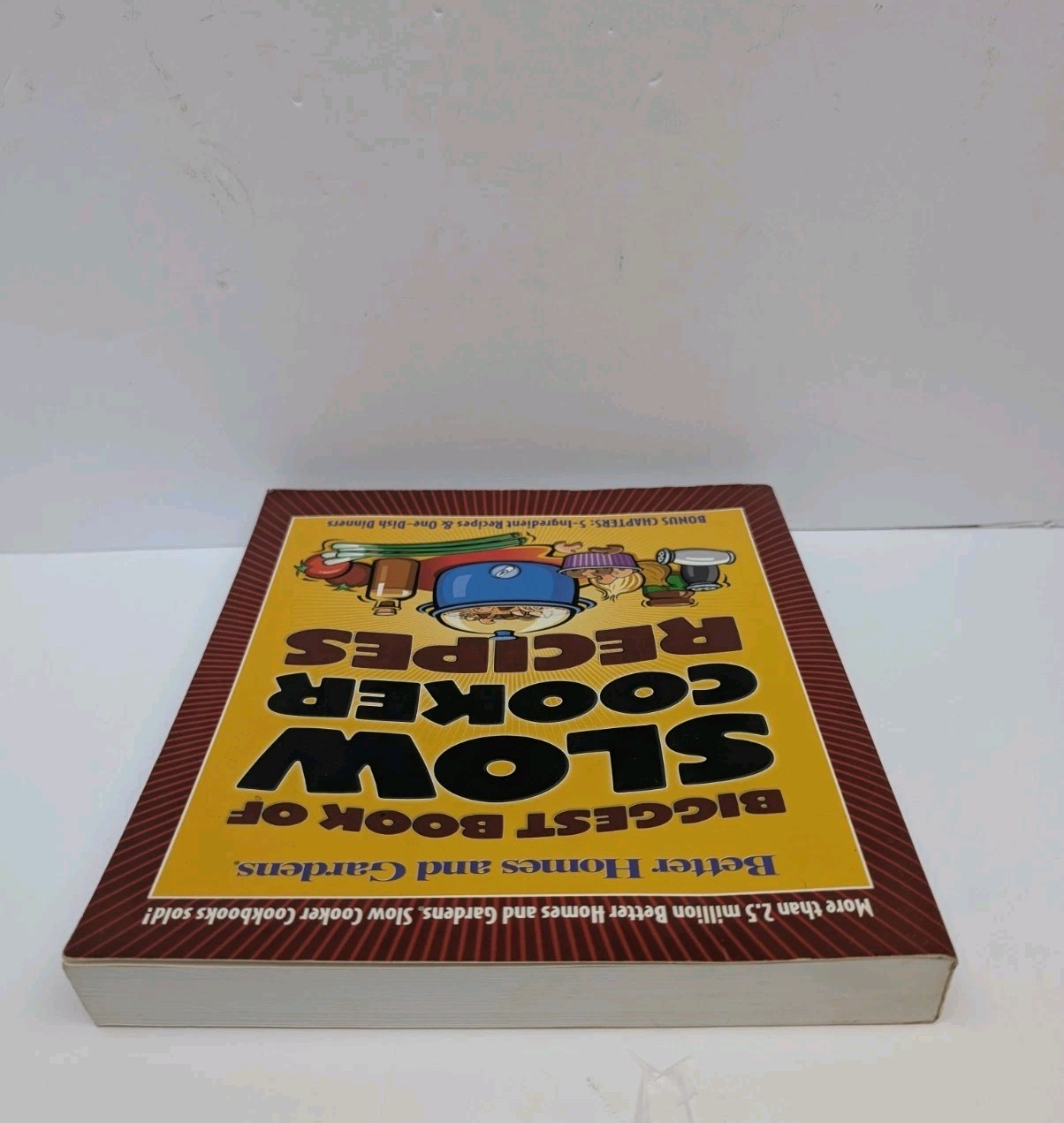 Biggest Book of Slow Cooker Recipes Better Homes & Gardens 416 Pages SC GUC