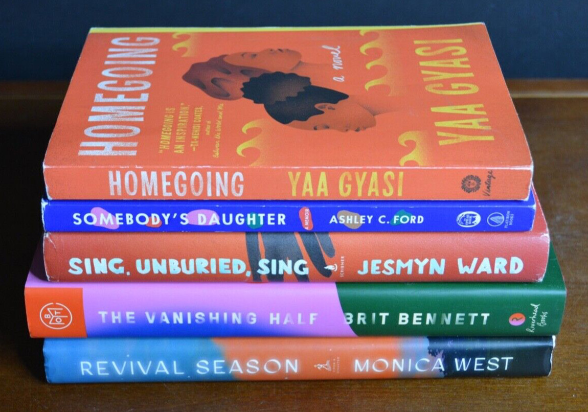 Lot 5 Adult Black History Month Novels – Black Female Authors – Yaa Gyasi, Ward